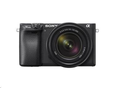 SONY Alfa 6400 fotoaparát, 24.2 MPix - tělo - černé + 18-135mm objektiv