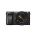 SONY Alfa 6400 fotoaparát, 24.2 MPix - tělo - černé + 18-135mm objektiv