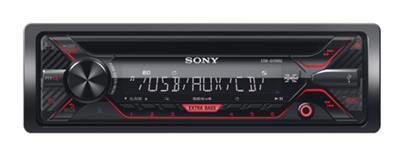 SONY CDX-G1200U Přehrávač CD, USB, AUX vstup - RED