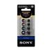 SONY EP-EX10A Hybridní silikonové koncovky sluchátek - černá