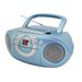 Soundmaster SCD5100BL/ CD přehrávač/ Přehrávač Kazet/ FM rádio/ Modrý