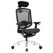 SPC Gear EG950 ergonomická židle/ do 190 cm/ do 120 kg/ textilní/ černá