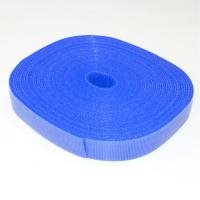 Stahovací pásek, suchý zip - velcro 9m, modrá, 9m, roll, Logo