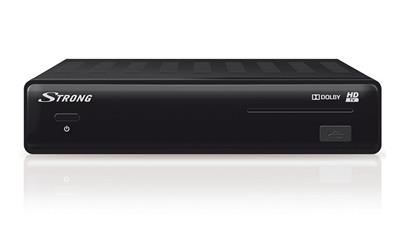 STRONG DVB-S2 HD přijímač SRT 7504 Irdeto/ Full HD/ S/PDIF/ Timeshift/ napájení 12V/ HDMI/ USB/ SCART