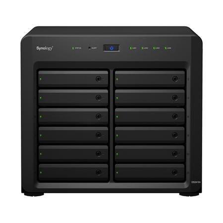 Synology DiskStation DS2419+, 24x SATA server, 4x 1Gb LAN
