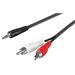 Techly Kabel audio stereo Jack 3.5mm na 2x RCA M/M 50cm