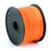 Tisková struna (filament) GEMBIRD, PLA, 1,75mm, 1kg, oranžová