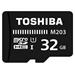 TOSHIBA microSD 32GB paměťová karta UHS-I (U1), M203, Class 10 + adapter