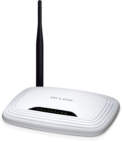 TP-LINK TL-WR740N wifi 150Mbps AP/router, 4x LAN, 1x WAN ,fixní antena, Lite-N
