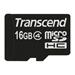 Transcend 16GB microSDHC (Class 4) paměťová karta (bez adaptéru)