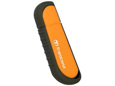 Transcend 8GB JetFlash V70, USB 2.0 flash disk, oranžový, odolá nárazu, tlaku, prachu i vodě
