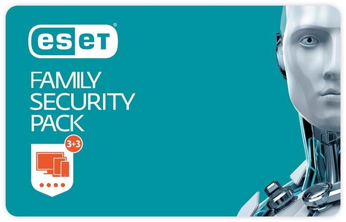 UPDATE ESET Family Security Pack - 3+3 lic., na 1 rok - elektronicky