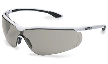 UVEX Brýle straničkové Sportstyle, PC šedý/UV 400 5-2,5; sv. extreme/ lehké / ochrana proti slunci / barva černá, bíllé