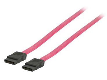 Valueline kabel S-ATA 3.0/ červený/ 50cm
