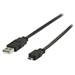 Valueline kabel USB 2.0 > micro USB černý 1m - VLCP60505B10