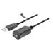 VALUELINE prodlužovací aktivní kabel USB 2.0/ černý/ 10m
