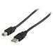 Valueline VLCP60100B50 - Kabel USB 2.0 A zástrčka - B zástrčka Kulatý 5.00 m, černá