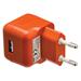 Valueline VLMP11955O - AC nabíječka, USB A zásuvka – AC síťová zástrčka, oranžová