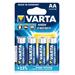 VARTA 4pack HighEnergy AA/LR06 2900mAh baterie (cena za 1x4pack, 5let, -10-+50oC)
