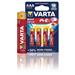 Varta VARTA-4703/4B - Alkalická Baterie AAA 1.5 V Max Tech 4-Blistr