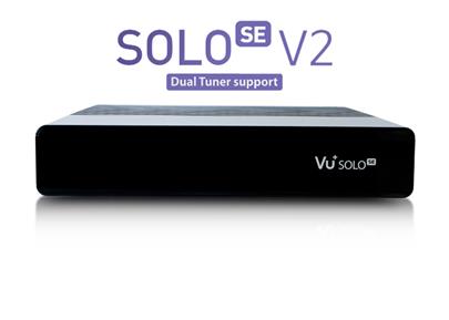 Vu+ Solo SE V2 čierny (1x Dual DVB-S2 tuner)