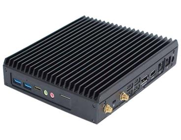 XtendLan MiniPC, Intel i5-8265U 4x 1.6GHz, So-DIMM, Mini HDMI+HDMI+DP, 2xLAN, 6x USB2.0 / 3.0, 1x COM, TDP 15W, fanless