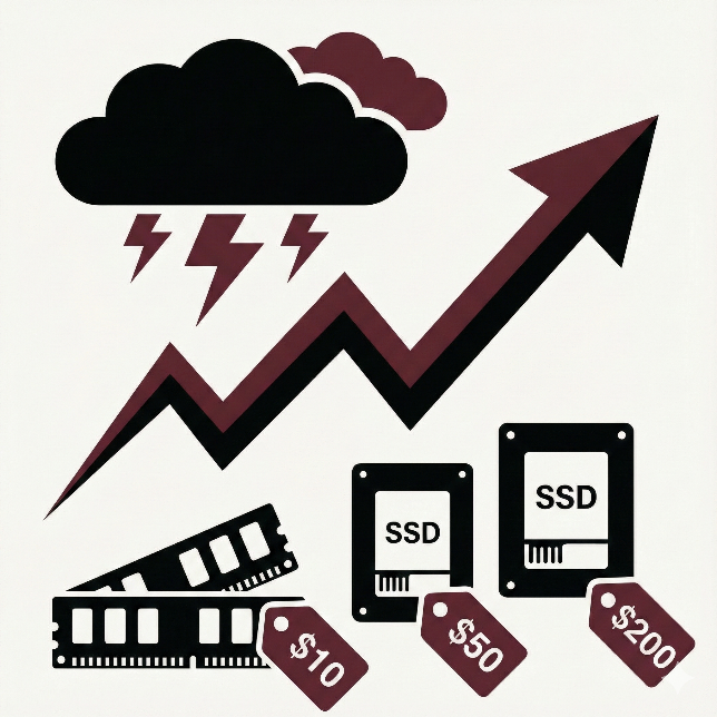 TRH: Cenová bouře na obzoru. Proč nakoupit RAM a SSD ještě letos?